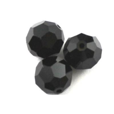 Swarovski Crystal 5000 Round Jet 12mm 