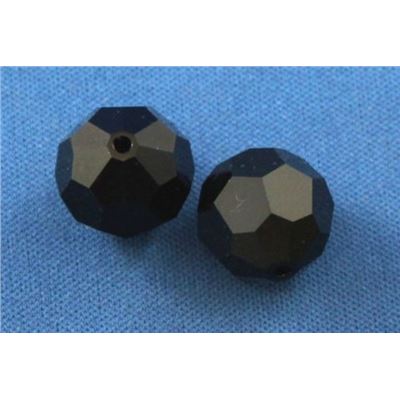 Swarovski Crystal 5000 Round Jet 14mm 