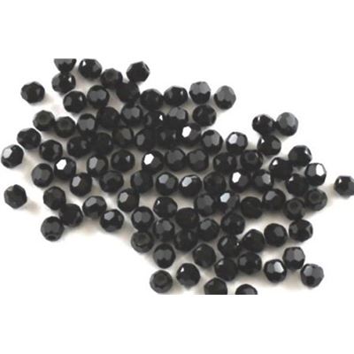 Swarovski Crystal 5000 Round Jet 3mm 