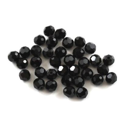 Swarovski Crystal 5000 Round Jet 5mm 