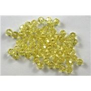 Swarovski Crystal 5000 Round Jonquil 4mm 
