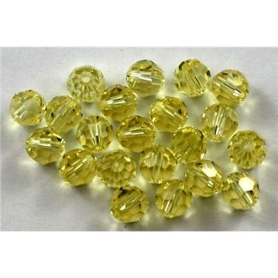 Swarovski Crystal 5000 Round Jonquil 6mm 