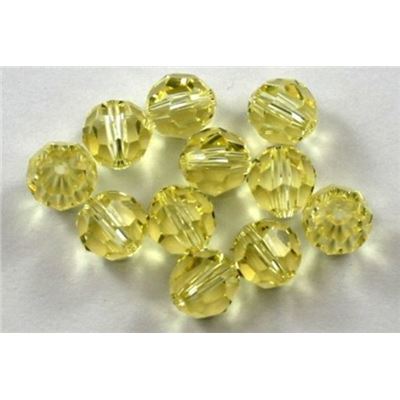 Swarovski Crystal 5000 Round Jonquil 8mm 