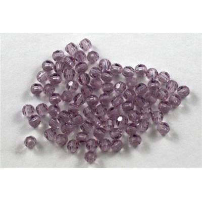 Swarovski Crystal 5000 Round Light Amethyst 3mm 