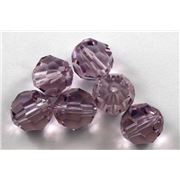 Swarovski Crystal 5000 Round Light Amethyst 10mm 