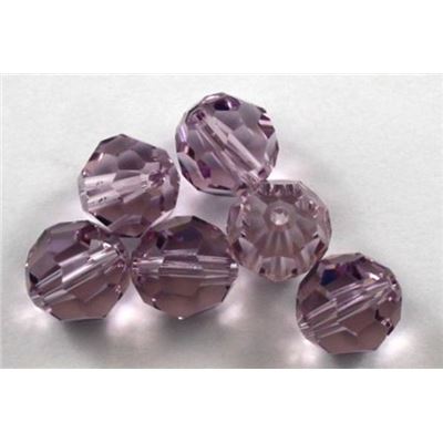 Swarovski Crystal 5000 Round Light Amethyst 10mm 