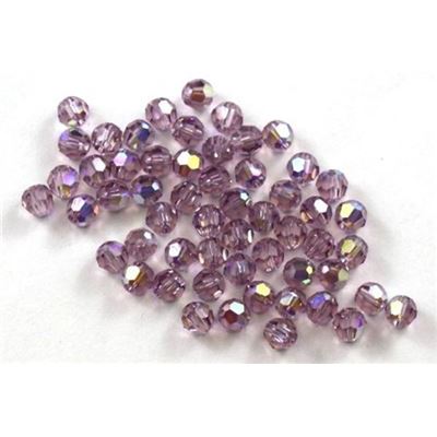 Swarovski Crystal 5000 Round Light Amethyst AB 4mm 