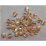 Swarovski Crystal 5000 Round Light Colorado 4mm 