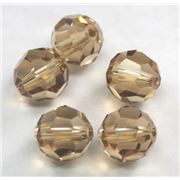Swarovski Crystal 5000 Round Light Colorado 10mm 