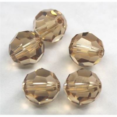 Swarovski Crystal 5000 Round Light Colorado 10mm 