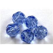 Swarovski Crystal 5000 Round Light Sapphire 10mm 