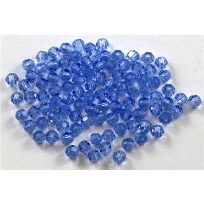 Swarovski Crystal 5000 Round Light Sapphire 3mm 