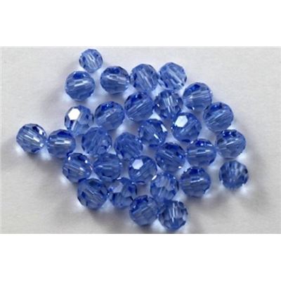 Swarovski Crystal 5000 Round Light Sapphire 5mm 