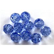 Swarovski Crystal 5000 Round Light Sapphire 8mm 
