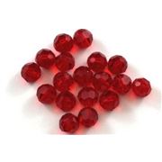 Swarovski Crystal 5000 Round Light Siam 6mm 