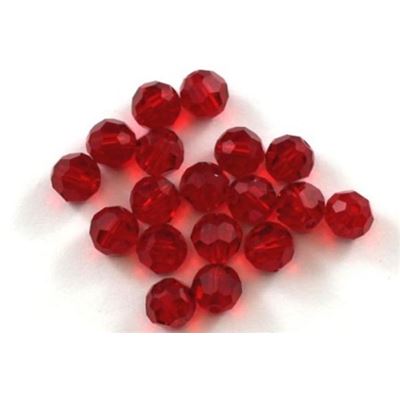 Swarovski Crystal 5000 Round Light Siam 6mm 