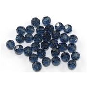 Swarovski Crystal 5000 Round Montana 5mm 