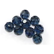 Swarovski Crystal 5000 Round Montana 8mm 