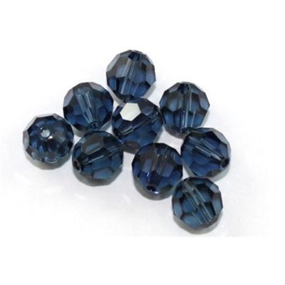 Swarovski Crystal 5000 Round Montana 8mm 