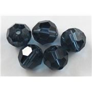 Swarovski Crystal 5000 Round Montana 10mm 