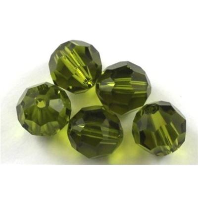 Swarovski Crystal 5000 Round Olive 10mm 