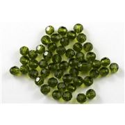 Swarovski Crystal 5000 Round Olive 4mm 