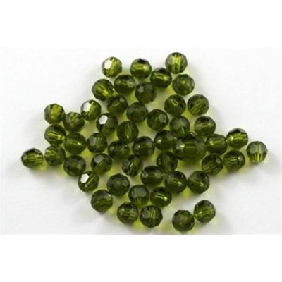 Swarovski Crystal 5000 Round Olive 4mm 