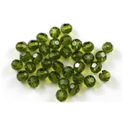 Swarovski Crystal 5000 Round Olive 5mm 