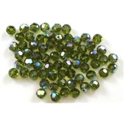 Swarovski Crystal 5000 Round Olive AB 4mm 