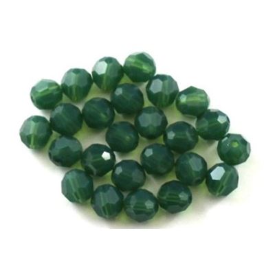 Swarovski Crystal 5000 Round Palace Green Opal 6mm 
