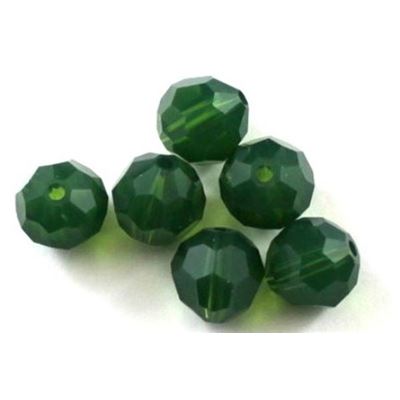 Swarovski Crystal 5000 Round Palace Green Opal 8mm 