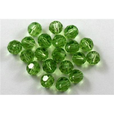 Swarovski Crystal 5000 Round Peridot 6mm 