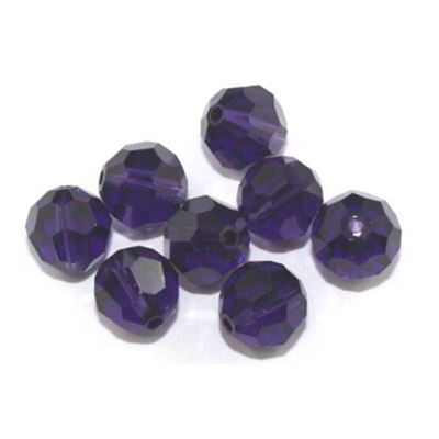 Swarovski Crystal 5000 Round Purple Velvet 8mm 