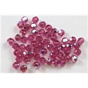 Swarovski Crystal 5000 Round Rose AB 4mm 