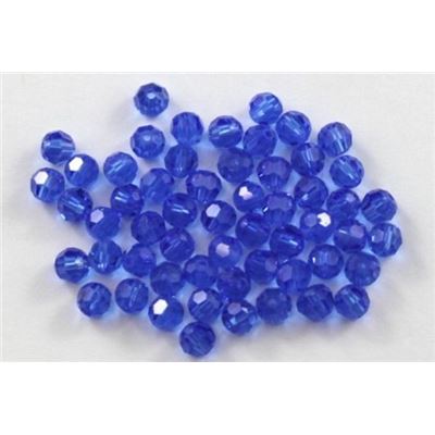 Swarovski Crystal 5000 Round Sapphire 4mm 