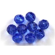 Swarovski Crystal 5000 Round Sapphire 8mm 