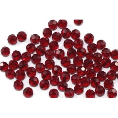 Swarovski Crystal 5000 Round Siam 4mm 