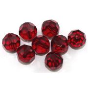 Swarovski Crystal 5000 Round Siam 8mm 