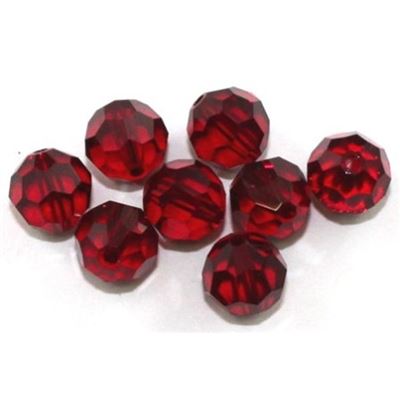 Swarovski Crystal 5000 Round Siam 8mm 