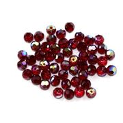 Swarovski Crystal 5000 Round Siam AB 4mm 