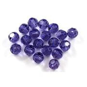 Swarovski Crystal 5000 Round Tanzanite 6mm 