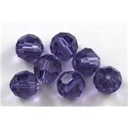 Swarovski Crystal 5000 Round Tanzanite 8mm 