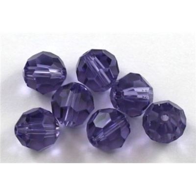 Swarovski Crystal 5000 Round Tanzanite 8mm 