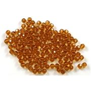 Swarovski Crystal 5000 Round Topaz 3mm 