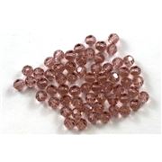Swarovski Crystal 5000 Round Vintage Rose 4mm 