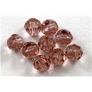 Swarovski Crystal 5000 Round Vintage Rose 8mm 