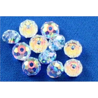Swarovski Crystal 5040 Briolette Crystal AB 6mm 