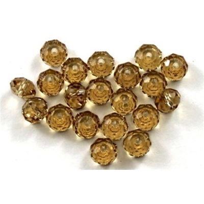 Swarovski Crystal 5040 Briolette Light Colorado 6mm 