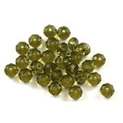 Swarovski Crystal 5040 Briolette Khaki 6mm 