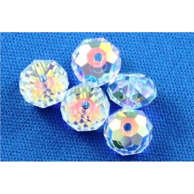 Swarovski Crystal 5040 Briolette Crystal AB 8mm 